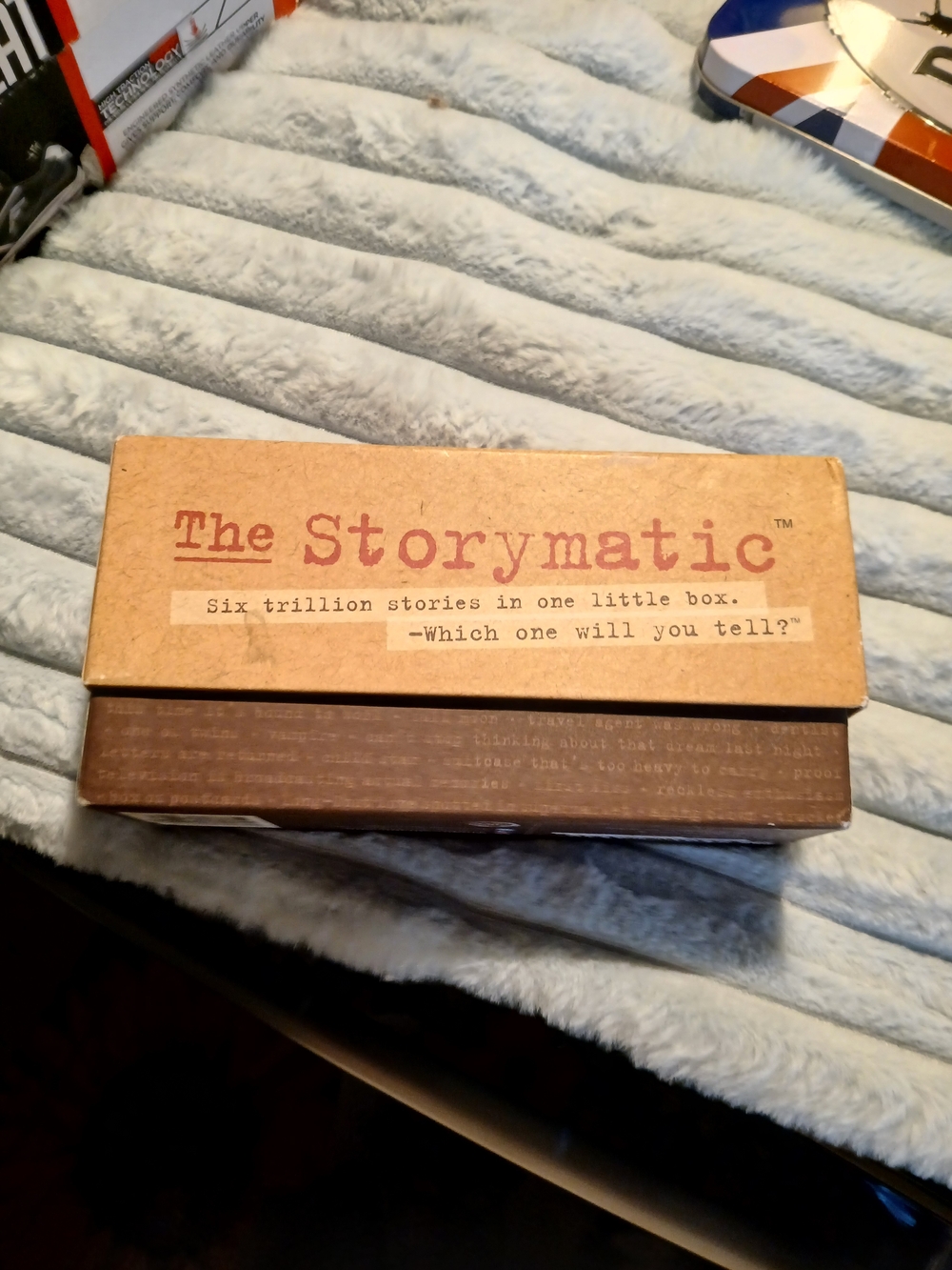 The Storymatic Writing Prompt Game - Brown Kraft Box